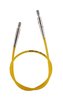 Auswechselbares Kabel gelb - Länge mit Nadeln 40cm