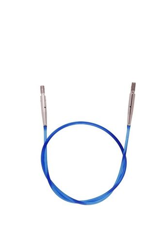 Auswechselbares Kabel blau - Länge mit Nadeln 50cm