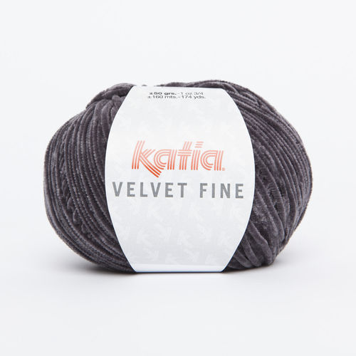 Katia "Velvet Fine", Dunkelgrau, Fb. 210