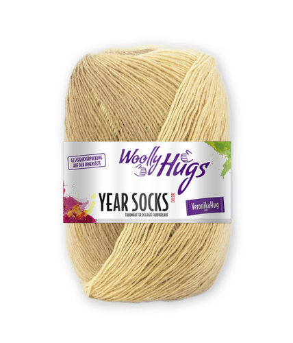 Woolly Hugs Year Socks, März, Fb. 03