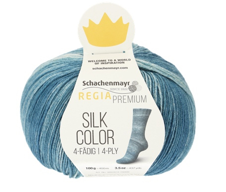 Regia Premium Silk Color, "Teal Color", Fb. 65