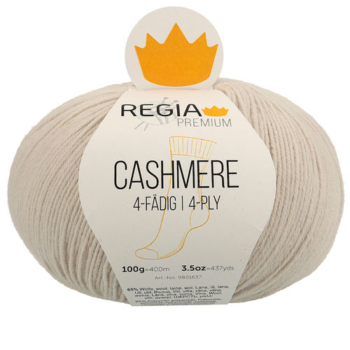 Regia Premium Cashmere, "Sandshell", Fb. 020