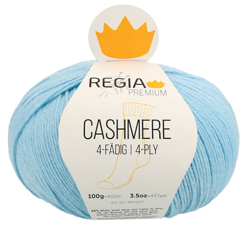 Regia Premium Cashmere, "Sky Blue", Fb. 052