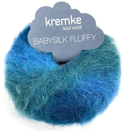 Kremke „BabySilk Fluffy“ Türkis, Fb. 204
