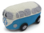 HardiCraft Häkelpackung "Retro Bus Blau"