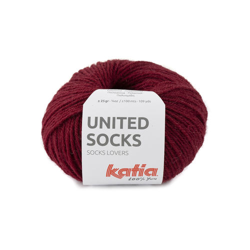 Katia "United Socks", Bordeauxviolett Fb. 16