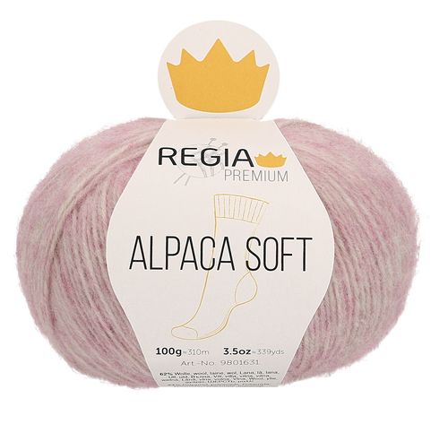 Regia Premium Alpaca Soft "Rosé Meliert", Fb. 30