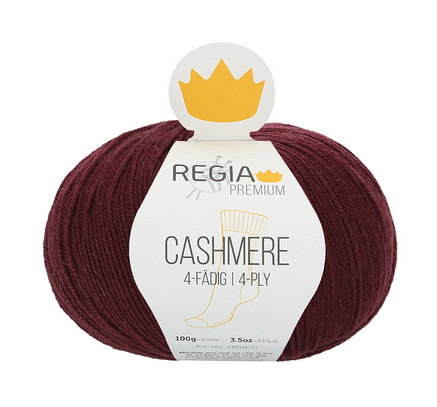 Regia Premium Cashmere, "Wine Red", Fb. 085
