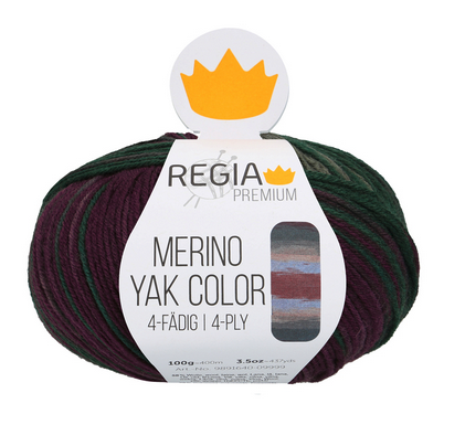 Regia Premium Merino Yak Color, "mountain gradient color", Fb. 8506