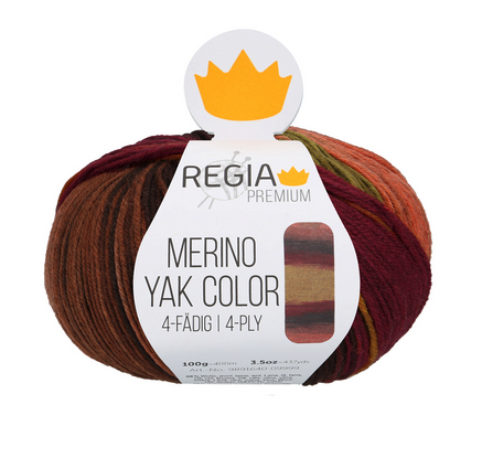 Regia Premium Merino Yak Color, "sun gradient color", Fb. 8510