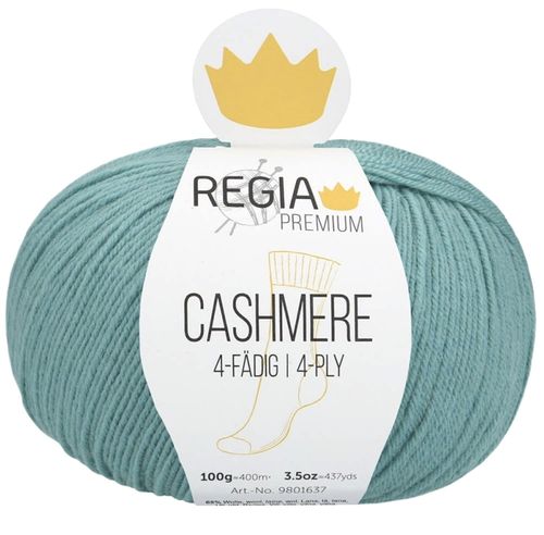 Regia Premium Cashmere, "Dusty Turquoise", Fb. 065