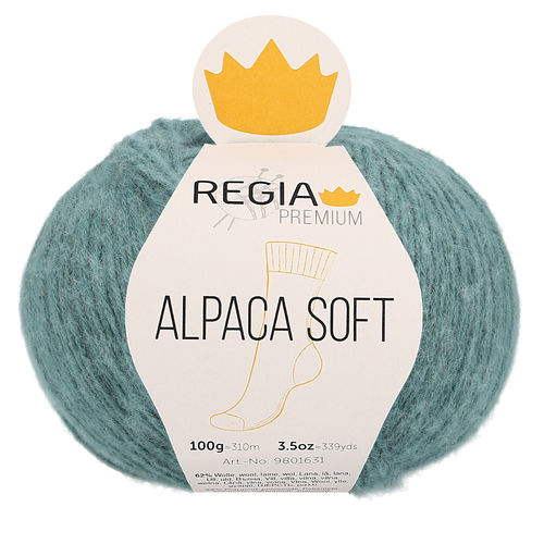 Regia Premium Alpaca Soft "Salbei", Fb. 70