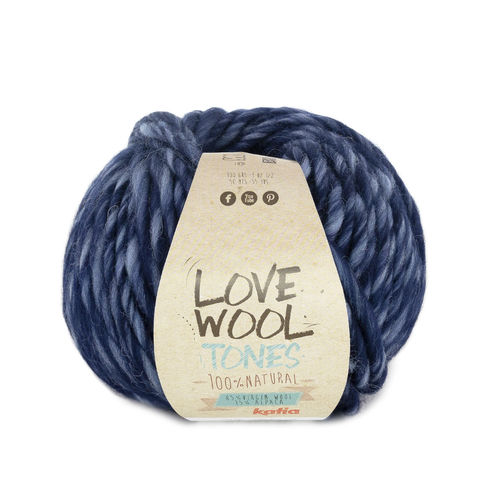 Katia "Love Wool Tones", Fb. 204 "Blau"